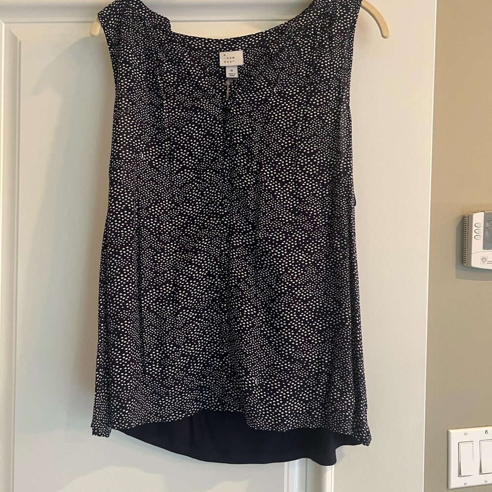 A New Day Black Sleeveless Tank Top